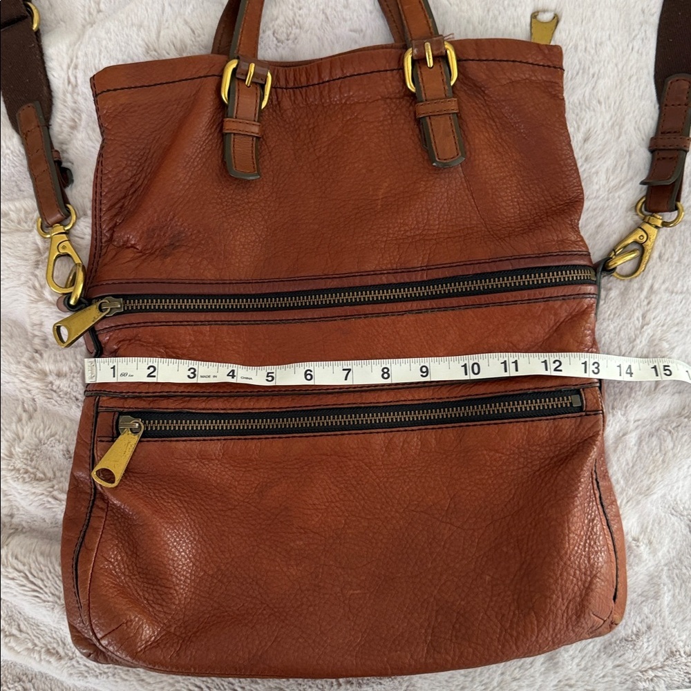 Fossil Leather bag - Picture 4 of 10